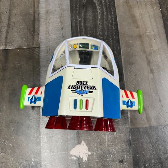 Buzz Lightyear Space Explorer Spaceship 1996 Thinkway Disney Pixar - Picture 1 of 8